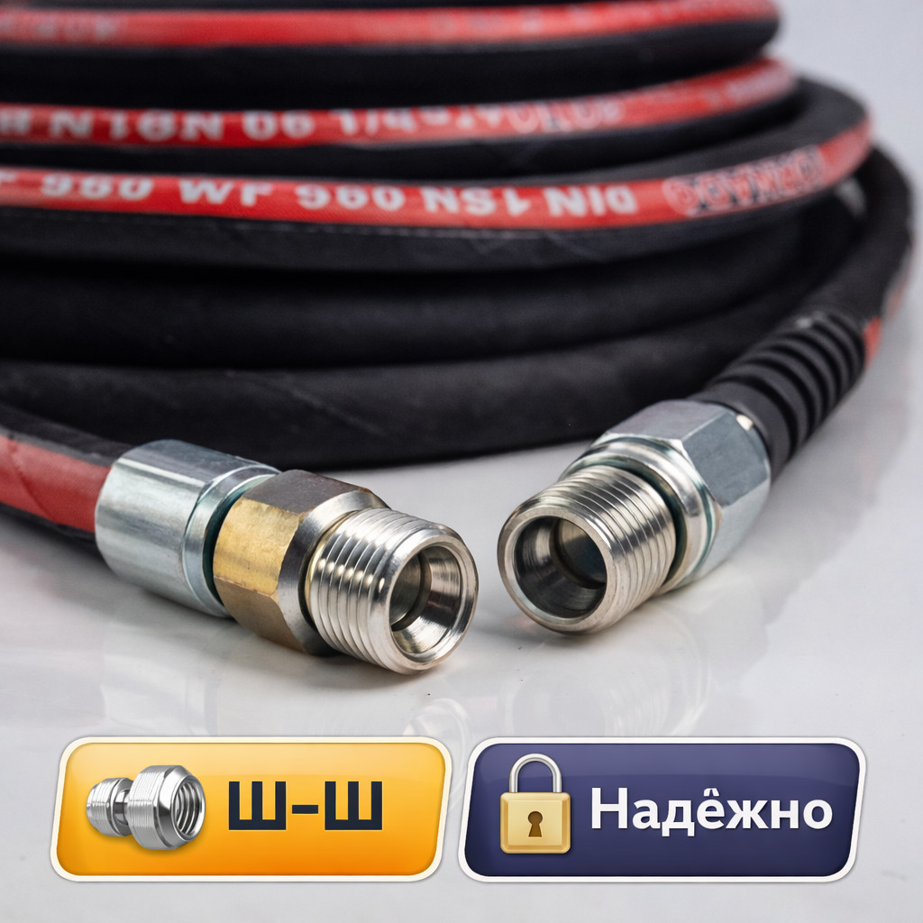 🧵 Шланг высокого давления Tornado DN6 SN1 Ш‑Ш для промывки канализации Маркетплейс высокого давления - 250bar.ru 🧵 Шланг высокого давления Tornado DN6 SN1 Ш‑Ш для промывки канализации