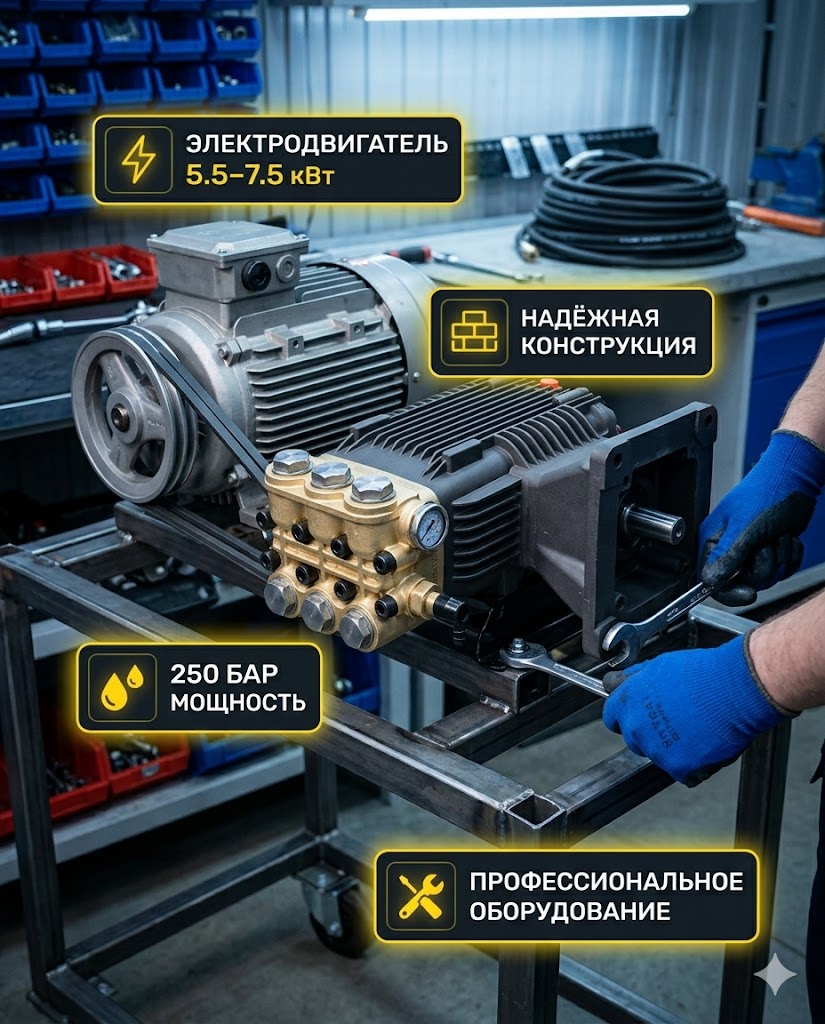 🔧💧 Плунжерный насос Hawk 1525 (250 бар, 15 л/мин) Маркетплейс высокого давления - 250bar.ru 3 🔧💧 Плунжерный насос Hawk 1525 (250 бар, 15 л/мин) 3